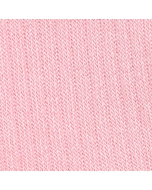 Le Bonnet Pink Cotton-Blend Logo Socks for men