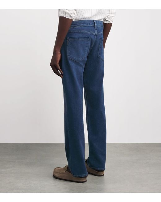 PAIGE Blue Normandie Straight Jeans for men