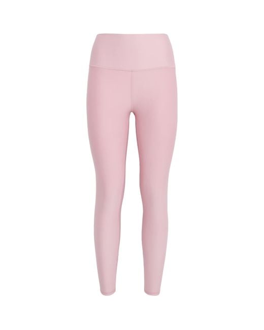Alo Yoga Pink High-Waist 7/8 Airlift Leggings