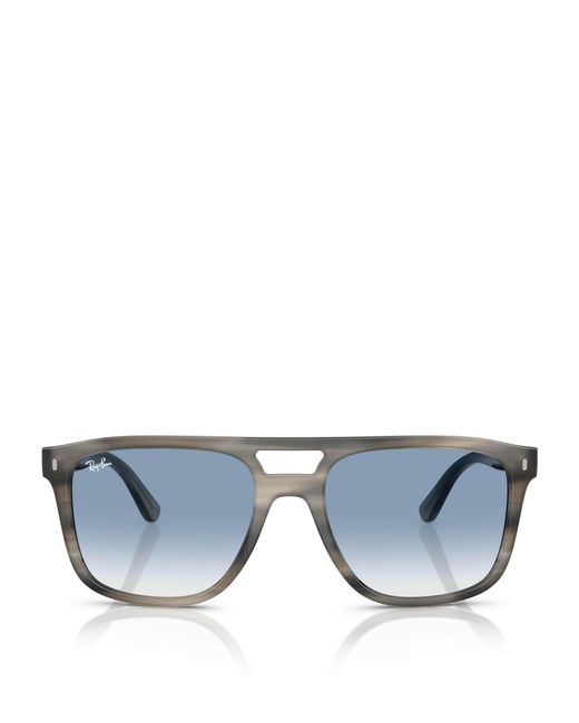 Ray-Ban Blue Rb2213 Aviator Sunglasses