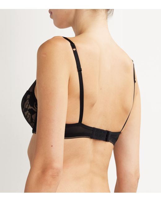 Maison Lejaby Black Tulle Sin Underwired Bra