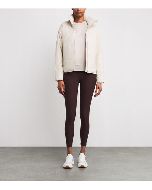 vuori Purple Clean Elevation Leggings