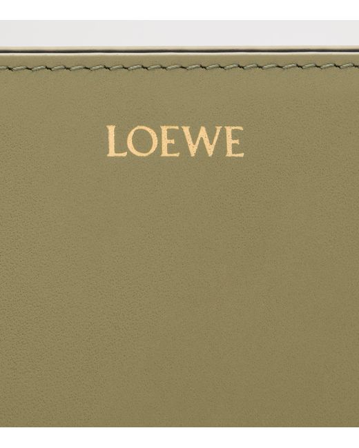 Loewe Green Knot Compact Wallet