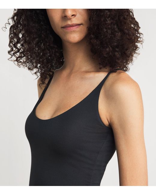 Skims Black Smooth Layers Cami Top