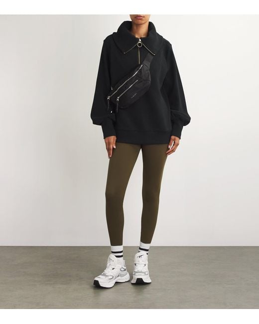 Varley Black Vine Half-Zip Sweatshirt
