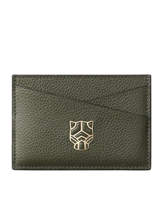 Cartier Green Panthère Graphique De Card Holder