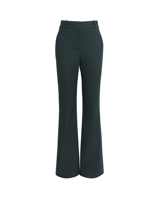 Veronica Beard Gray Twill Melvin Tailored Trousers