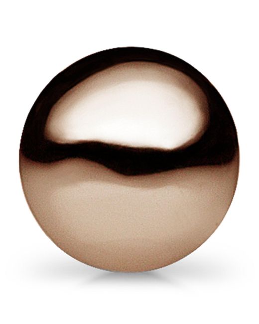 Maria Tash Black Ball Threaded Stud Earring for men