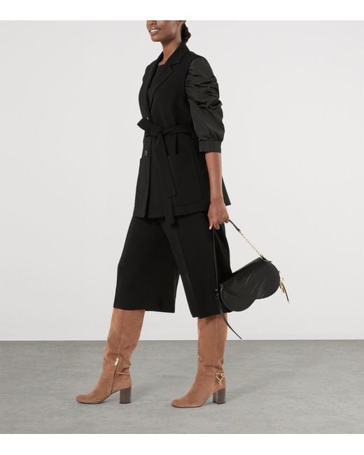 Marina Rinaldi Black Tailored Bermuda Shorts