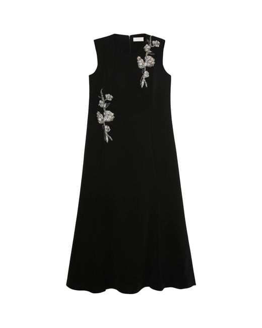 Marina Rinaldi Black Embellished Maxi Dress
