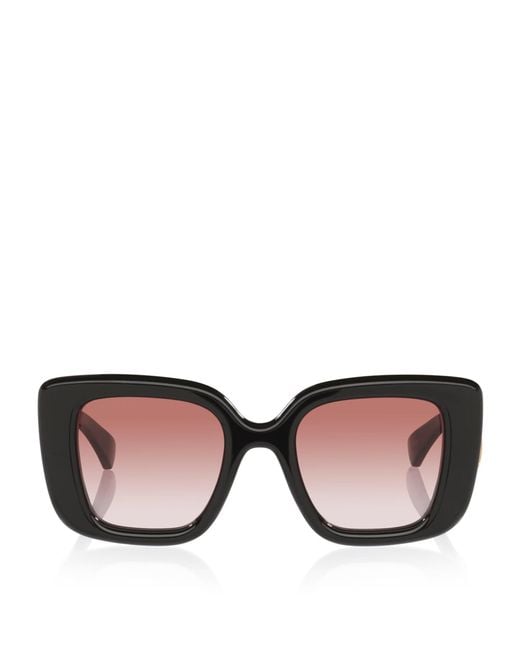 Gucci Brown Acetate Gg1975S Sunglasses