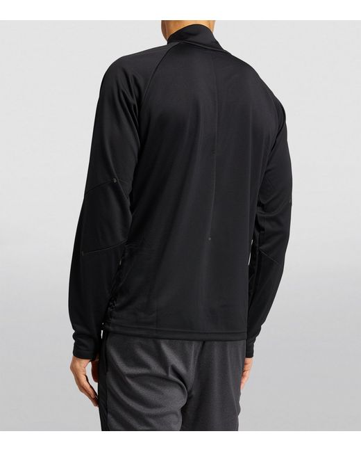On Shoes Black Lg-Sleeve Climate Top for men