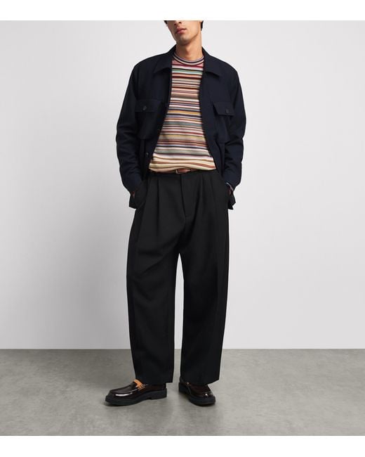 Paul Smith Multicolor Cotton Signature Stripe Sweater for men