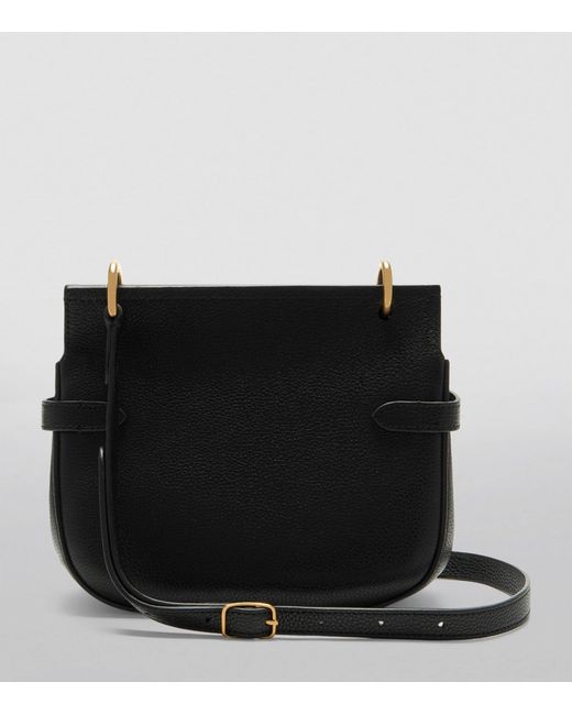 Mulberry Black Small Leather Amberley Cross-Body Bag