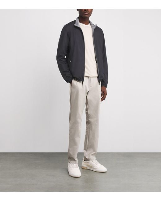 Herno Blue Reversible Jacket for men