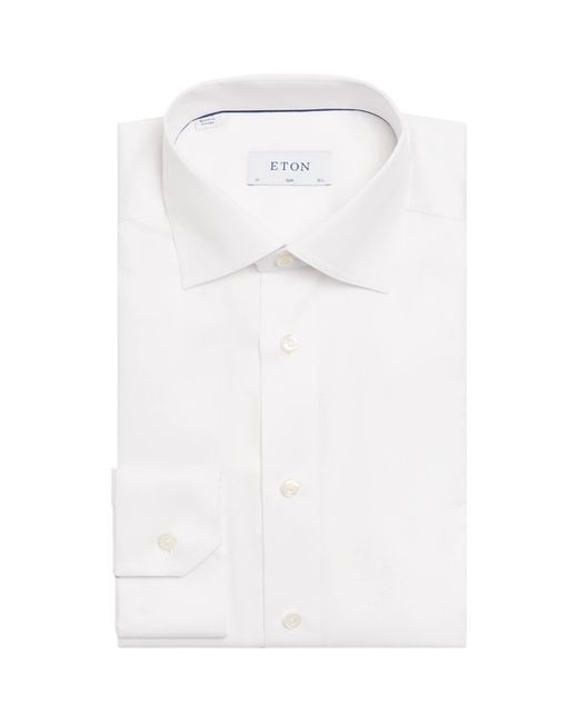 Eton of Sweden White Signature Slim Fit Shirt for men