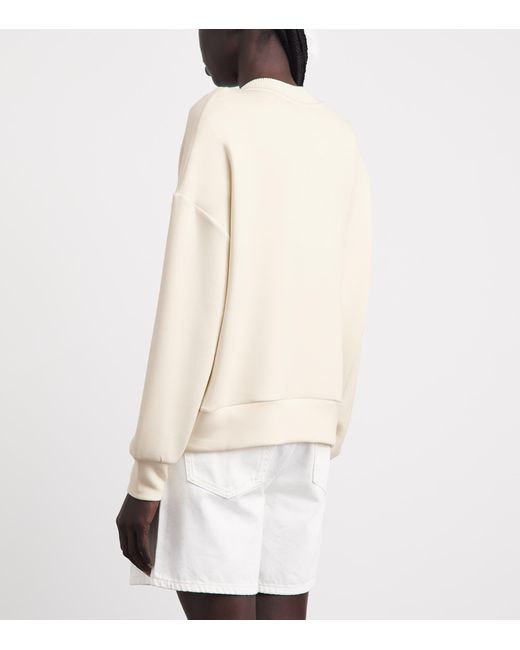 Varley White Button-Up Reena Sweatshirt