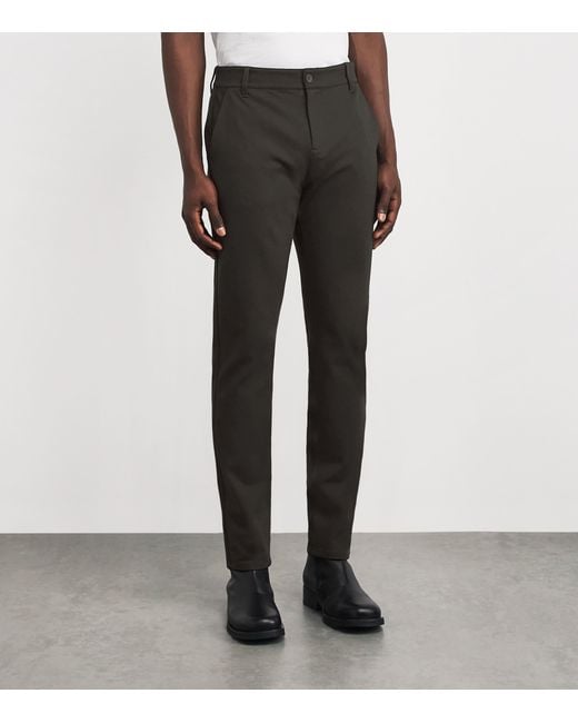 PAIGE Black Stafford Trousers for men
