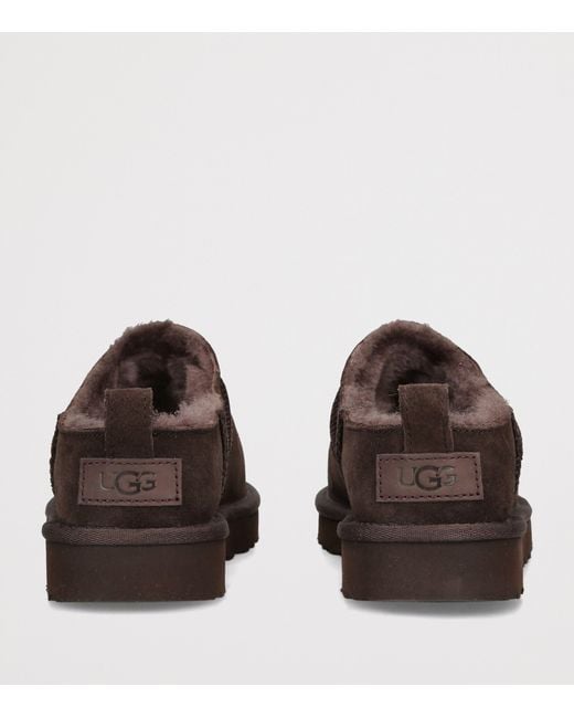 Ugg Brown Suede Classic Micro Boots