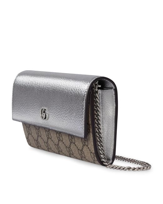 Gucci wallet on store chain marmont