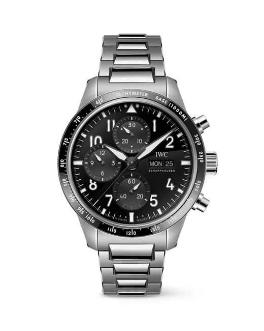 Iwc Metallic X Mercedes-Amg Titanium Pilot's Performance Chronograph Watch for men