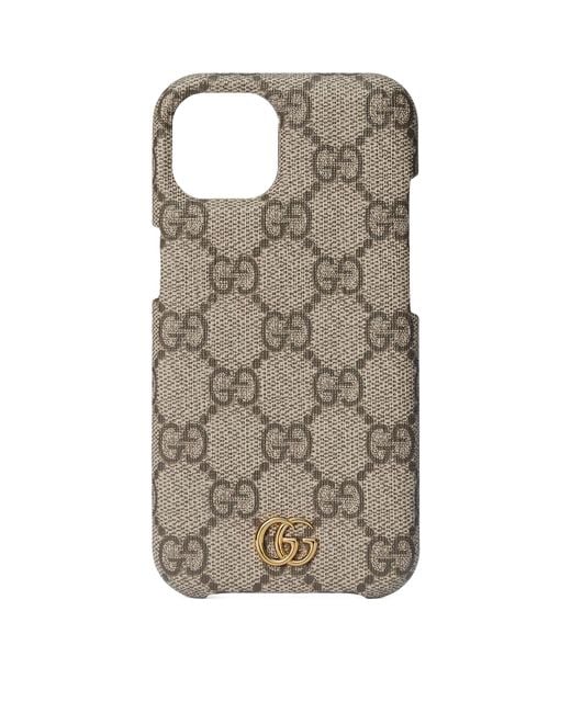 Gucci Natural Ophidia Iphone 15 Case