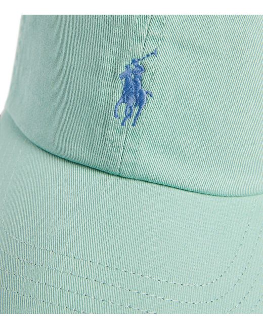 Polo Ralph Lauren Green Polo Pony Baseball Cap for men