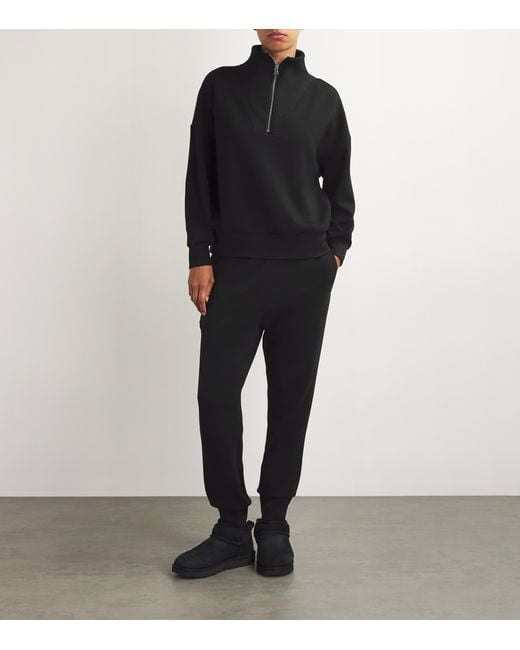 Varley Black The Slim Cuff Sweatpants