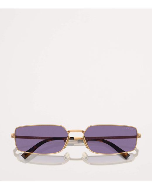 Prada Purple Metal Pra60S Sunglasses