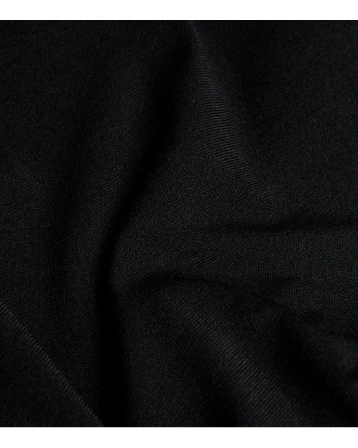 Falke Black Seamless Rollneck Bodysuit