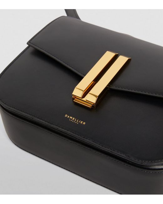 DeMellier London Leather Vancouver CrossBody Bag in Black Lyst UK