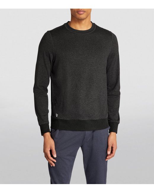 vuori Black Ponto Sweatshirt for men