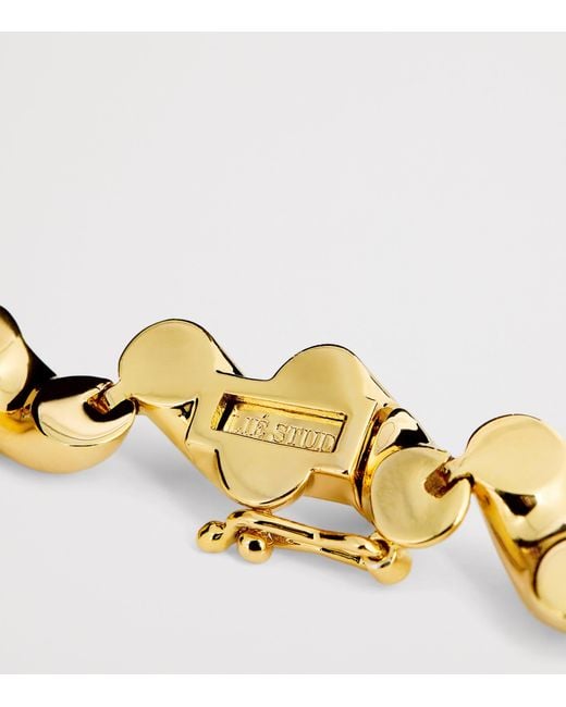 LIE STUDIO Metallic Plated Edith Necklace