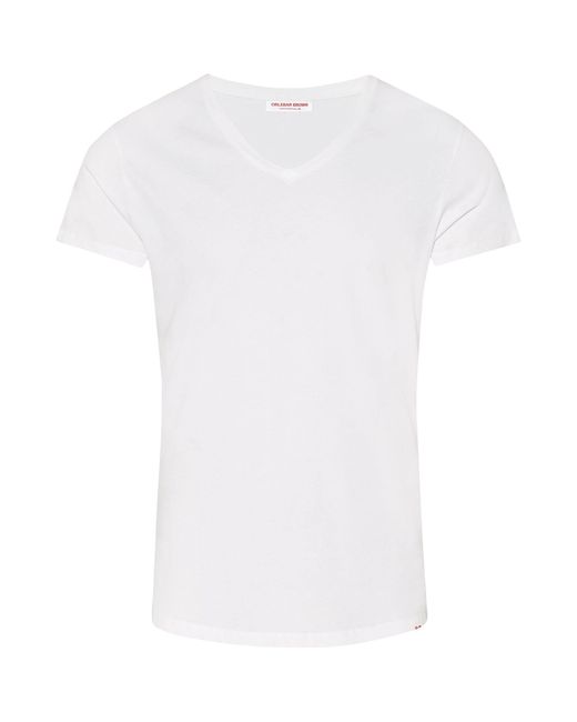 Orlebar Brown White Pima Cotton Ob-v T-shirt for men