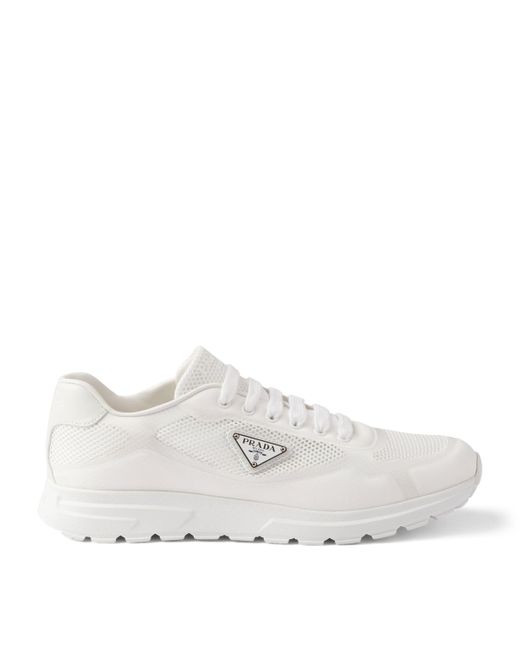 Prada White Prax 2.0 Sneakers for men