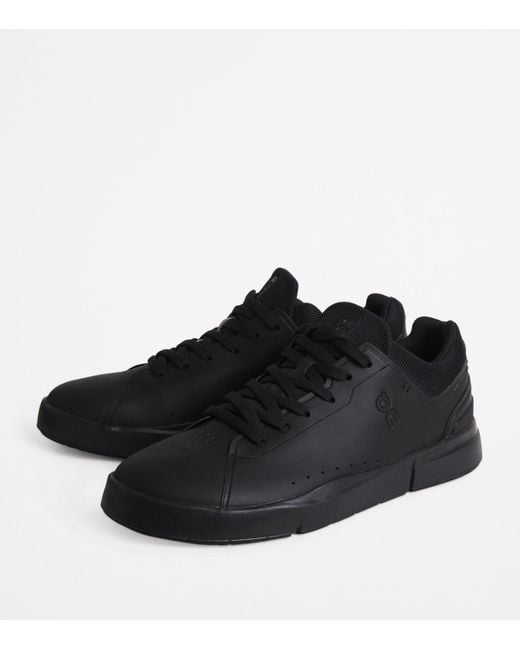 On Shoes Black The Roger Advantage Sneakers for men