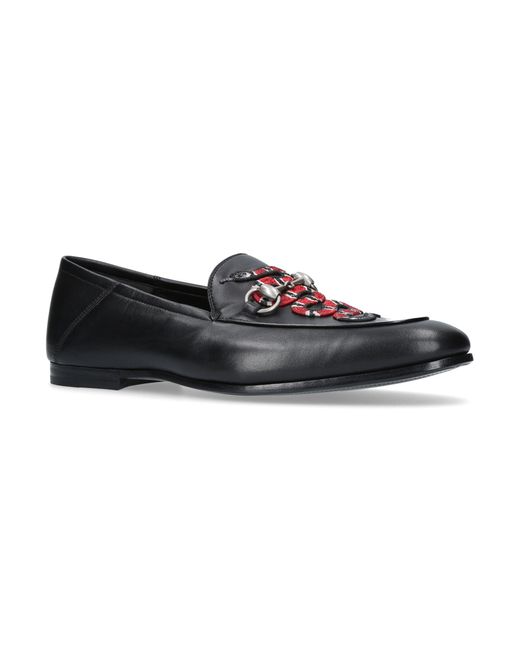 gucci loafers with snake