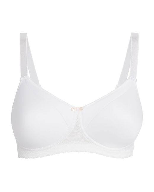 Chantelle White Memory Foam Mastectomy Bra