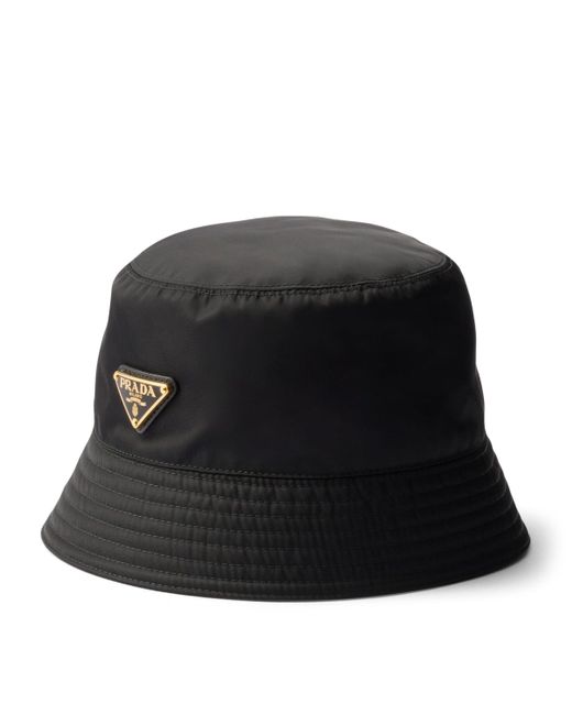 Prada Black Re-Nylon Bucket Hat