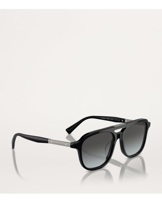 Brunello Cucinelli Black Acetate Bc4001S Sunglasses for men