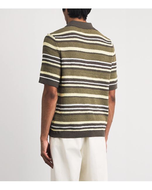 Samsøe & Samsøe Multicolor Organic Cotton-Blend Polo Shirt for men