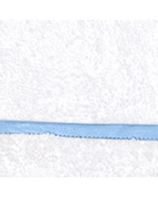 Pratesi Blue Cotton Treccia Bathrobe