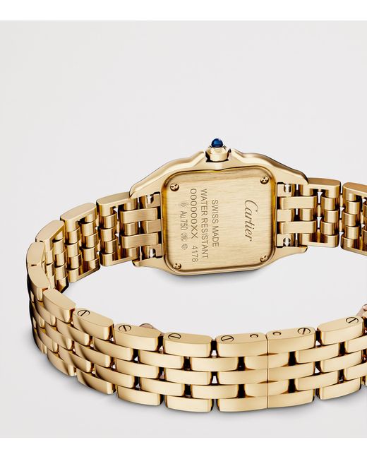 Cartier Metallic Small Panthère De Watch