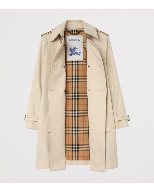 Burberry Natural Cotton Summerside Trench Coat