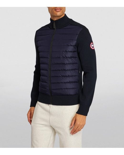 Canada Goose Blue Hybridge Jacket for men