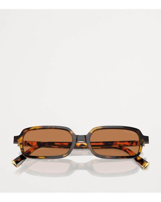 Miu Miu Brown Mu 11Zs Trt Shn Brn