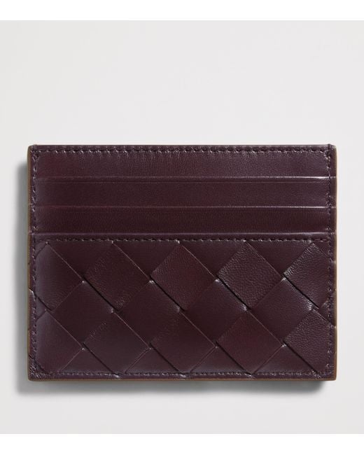 Bottega Veneta Brown Nappa Leather Card Holder