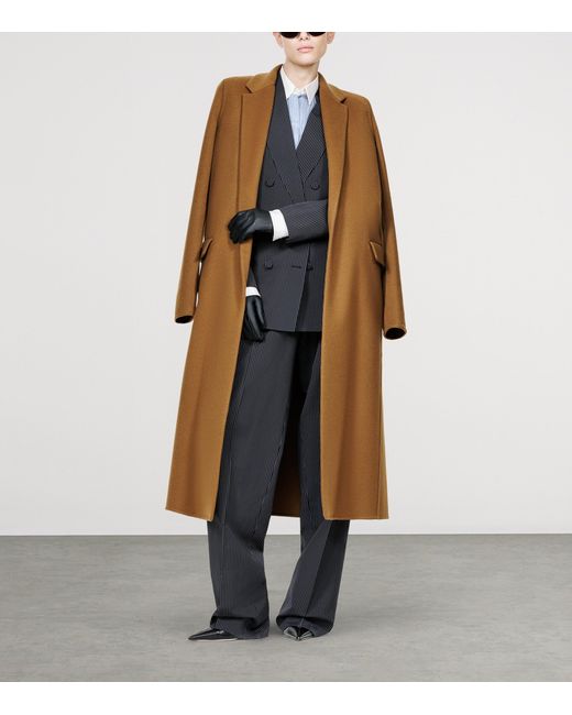 Tom Ford Brown Cashmere Wrap Coat