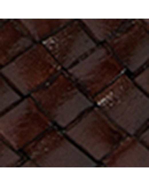Weekend by Maxmara Brown Woven Leather Belt