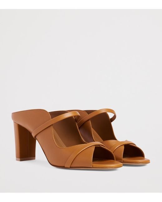 Malone Souliers Brown Leather Norah Heeled Sandals 70